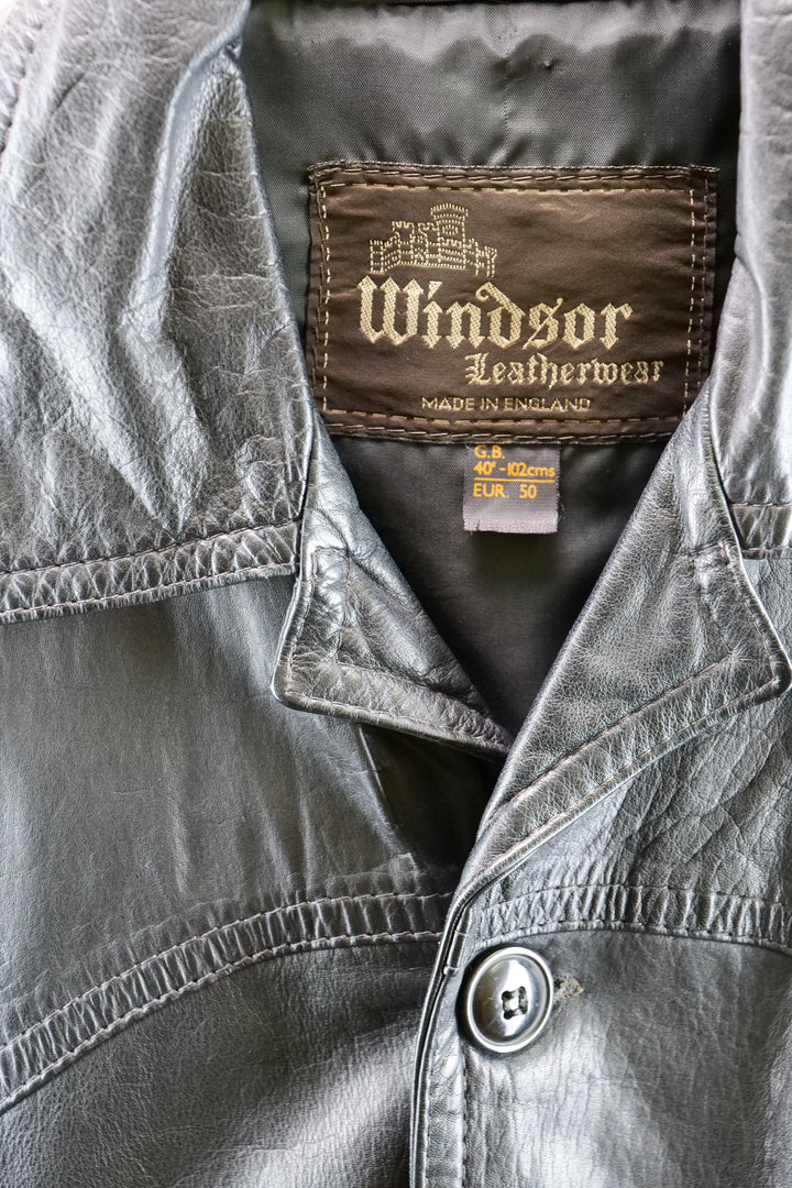 Vintage Windsor Lederjacke