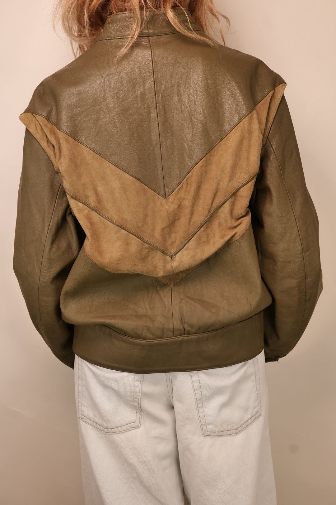 Vintage Lederjacke/ Weste