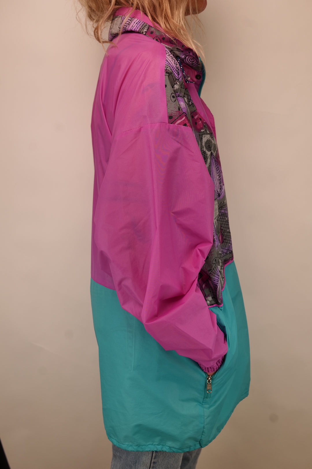 90s Vintage Windbreaker/ Regenjacke FRANCITAL