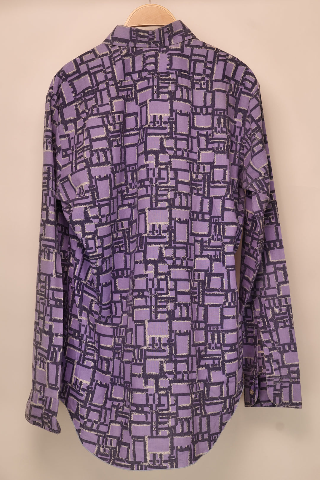 Vintage crazy pattern Shirt/ Hemd langarm