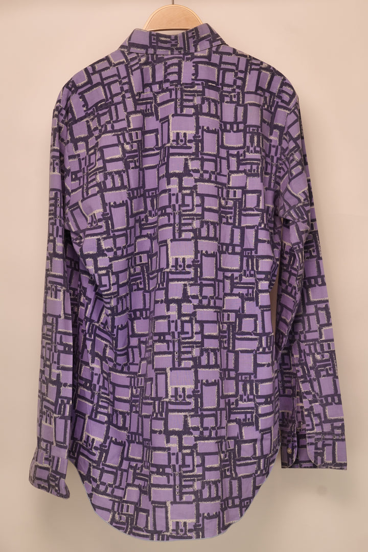 Vintage crazy pattern Shirt/ Hemd langarm
