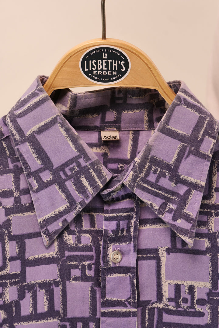 Vintage crazy pattern Shirt/ Hemd langarm