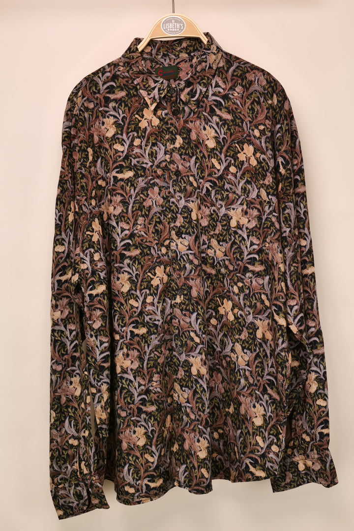 Vintage COLOMBUS crazy pattern Shirt/ Hemd langarm