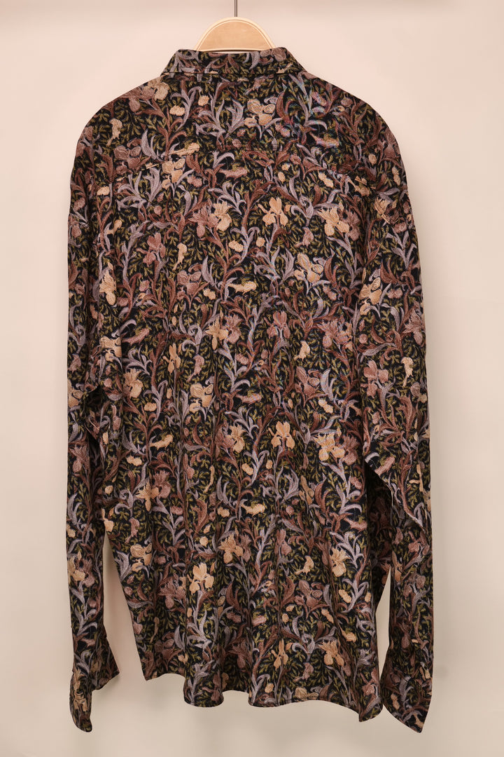 Vintage COLOMBUS crazy pattern Shirt/ Hemd langarm