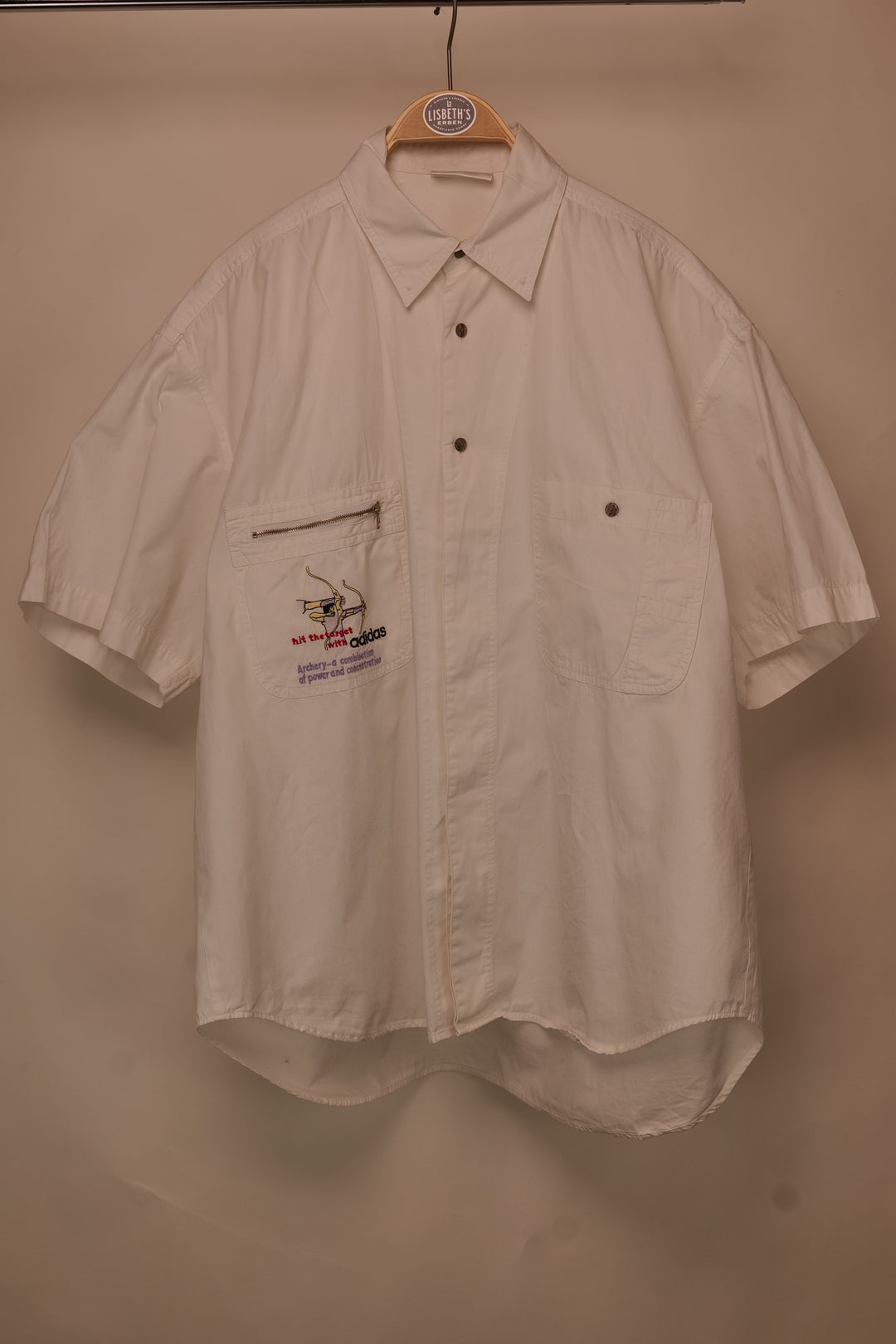 Vintage ADIDAS Shirt/ Hemd kurzarm