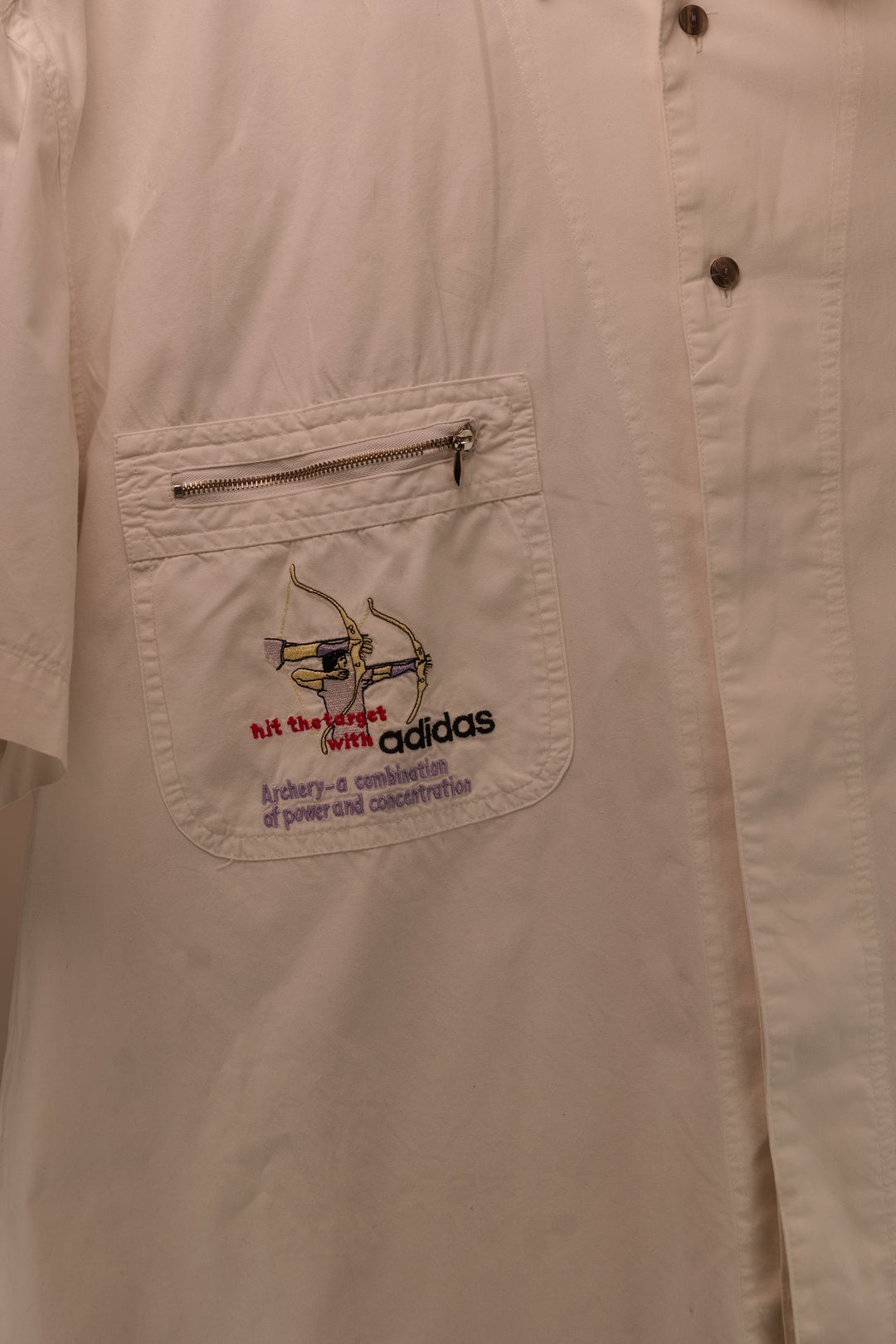Vintage ADIDAS Shirt/ Hemd kurzarm