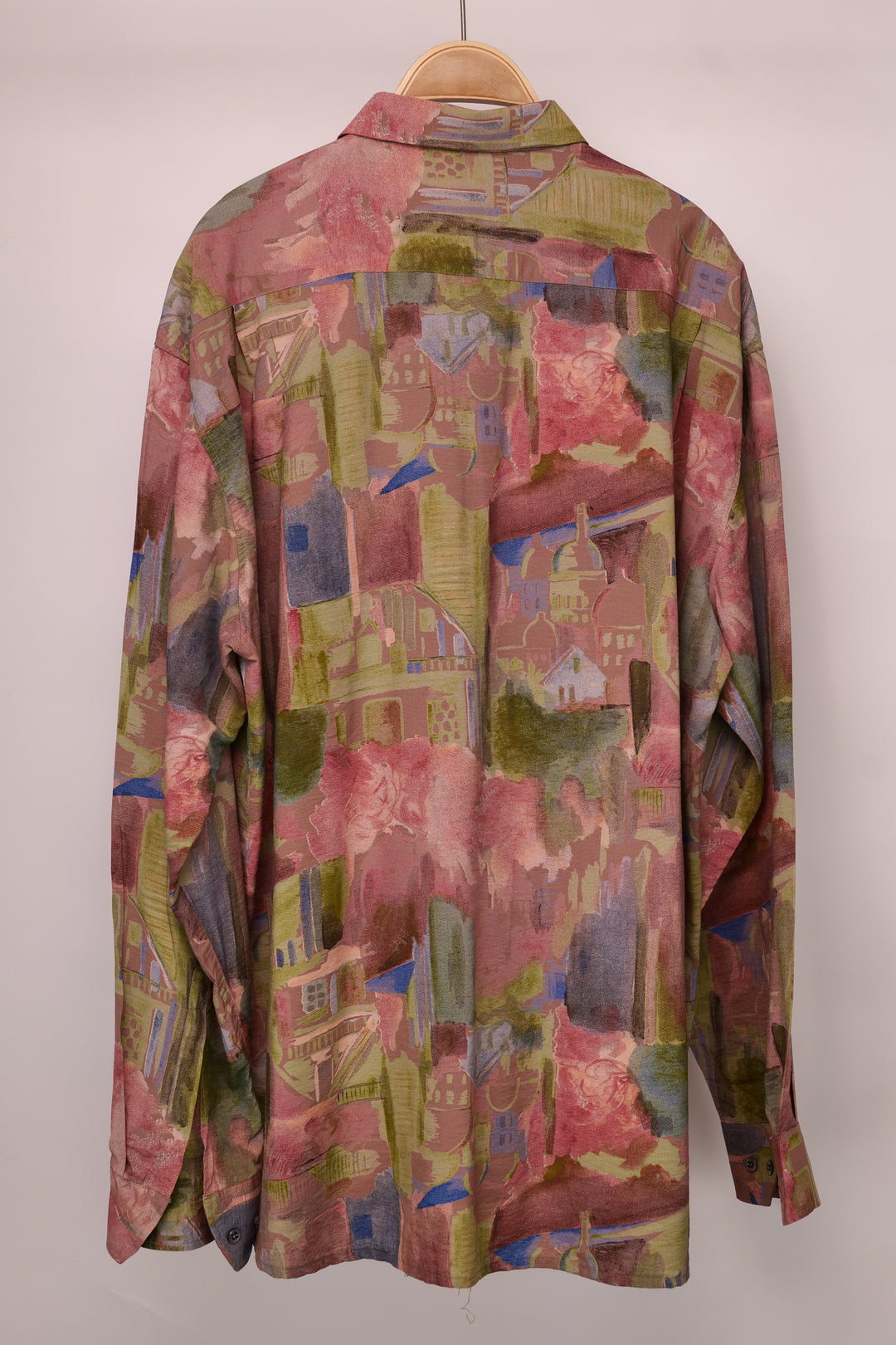 90s Vintage ANGELO LITRICO Shirt/ Hemd langarm