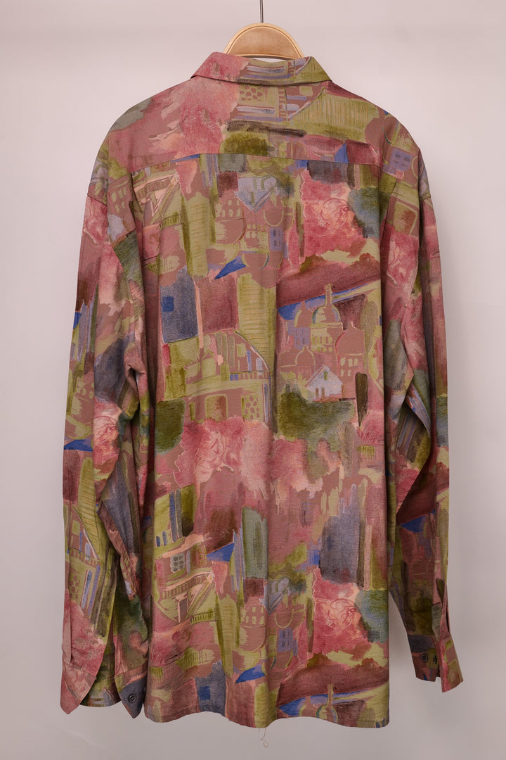 90s Vintage ANGELO LITRICO Shirt/ Hemd langarm