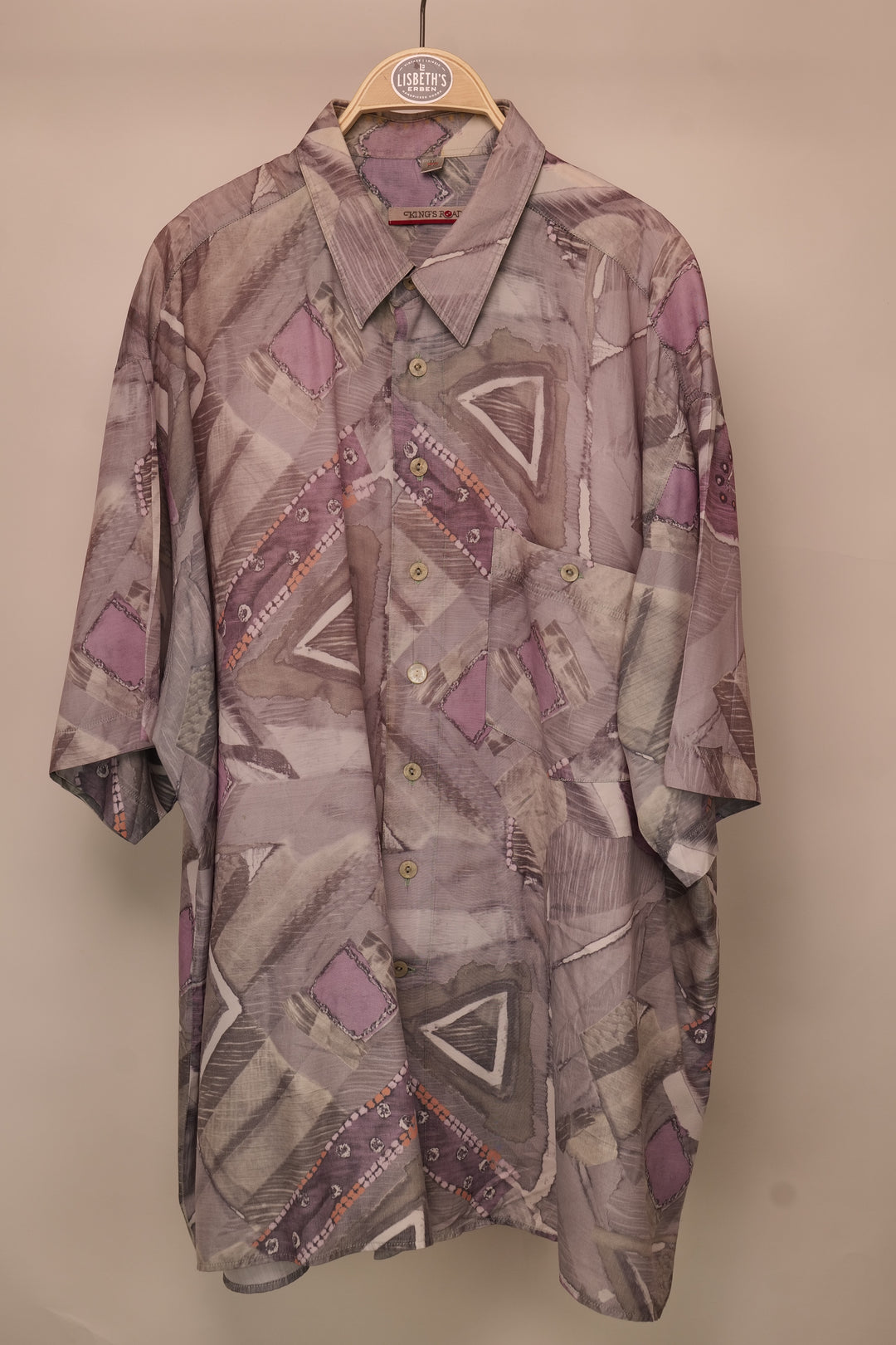 90er Vintage KING'S ROAD Shirt/ Hemd kurzarm