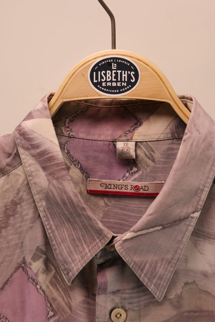90er Vintage KING'S ROAD Shirt/ Hemd kurzarm