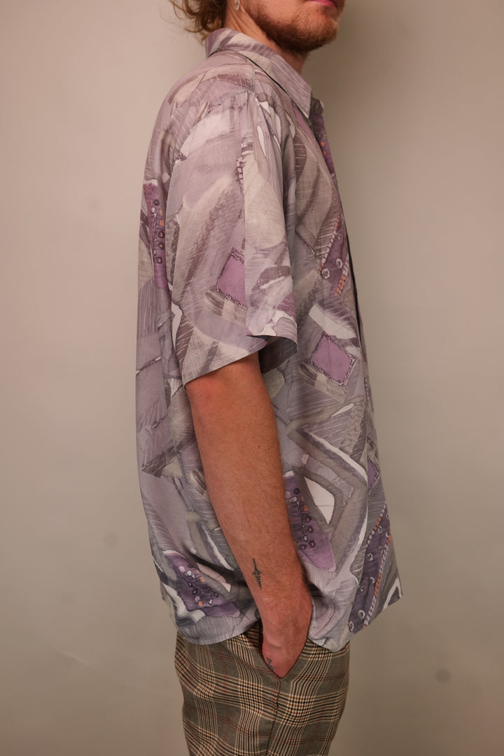 90er Vintage KING'S ROAD Shirt/ Hemd kurzarm