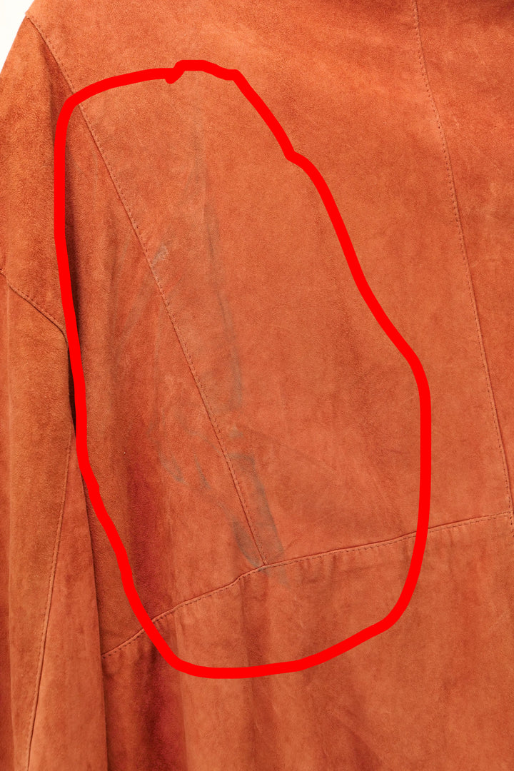 Vintage APART for men Lederblouson mit Strickeinsätzen