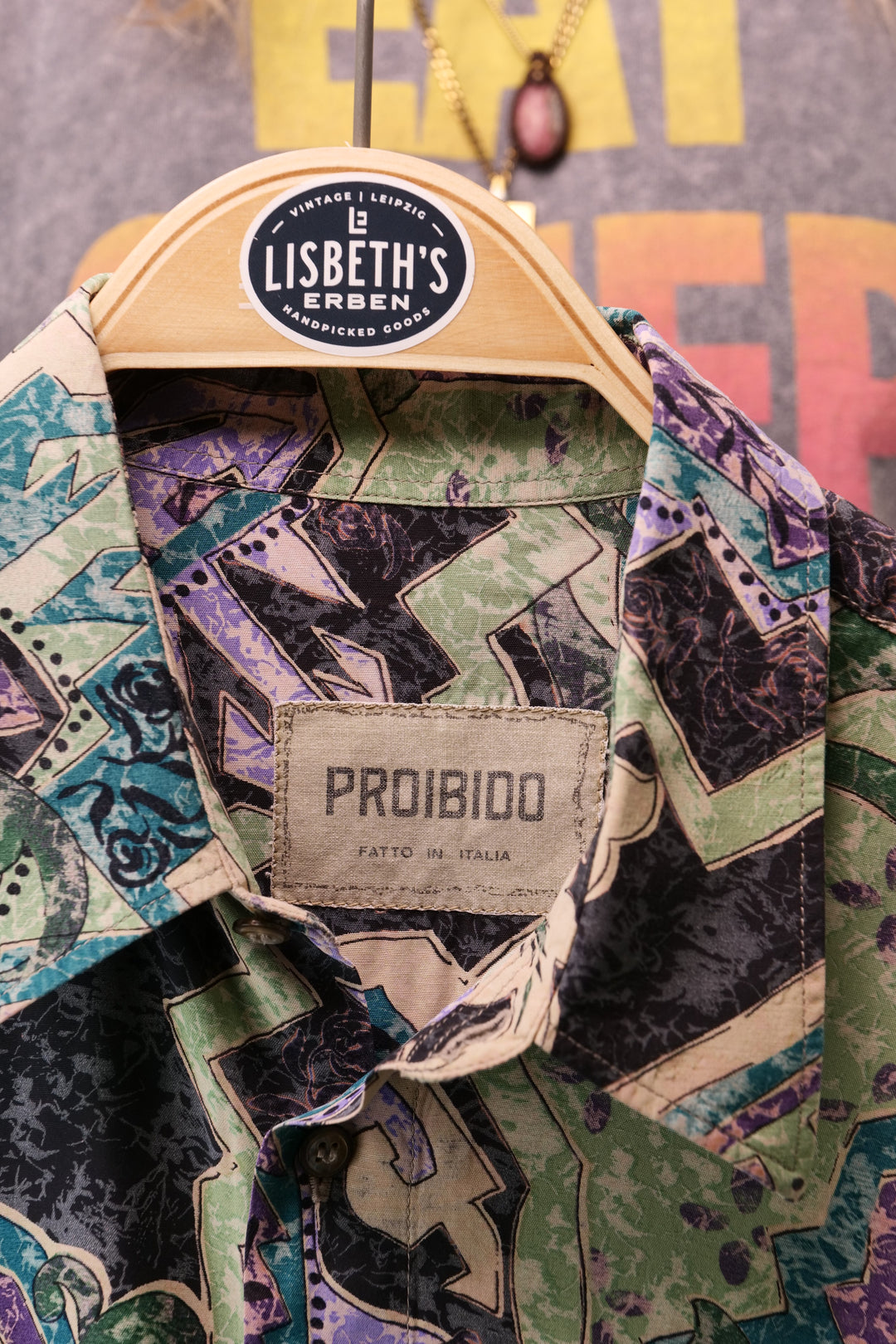 90er Vintage PROIBIDO Shirt/ Heam langarm