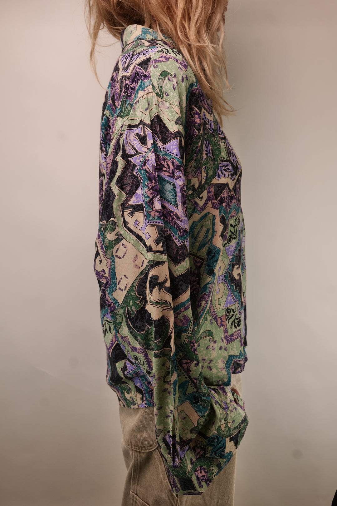 90er Vintage PROIBIDO Shirt/ Heam langarm