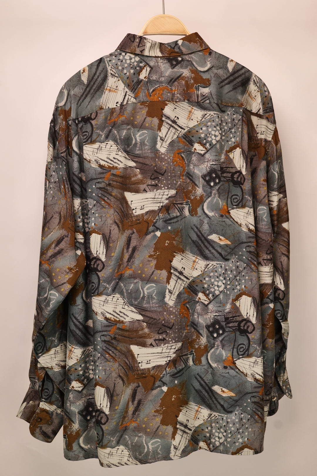 90er Vintage DAS! HEMD crazy pattern Shirt