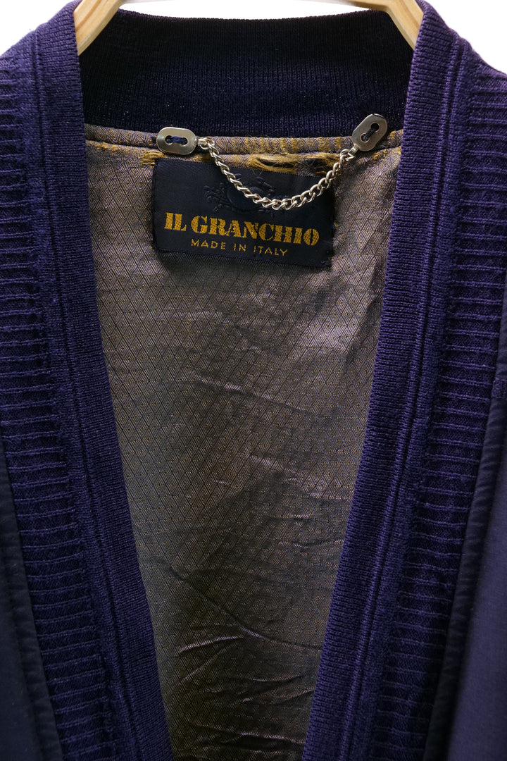 Vintage IL GRANCHIO Blouson dunkelblau