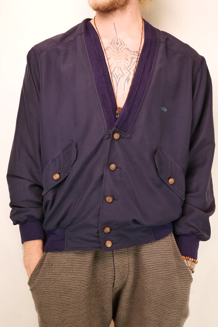 Vintage IL GRANCHIO Blouson dunkelblau