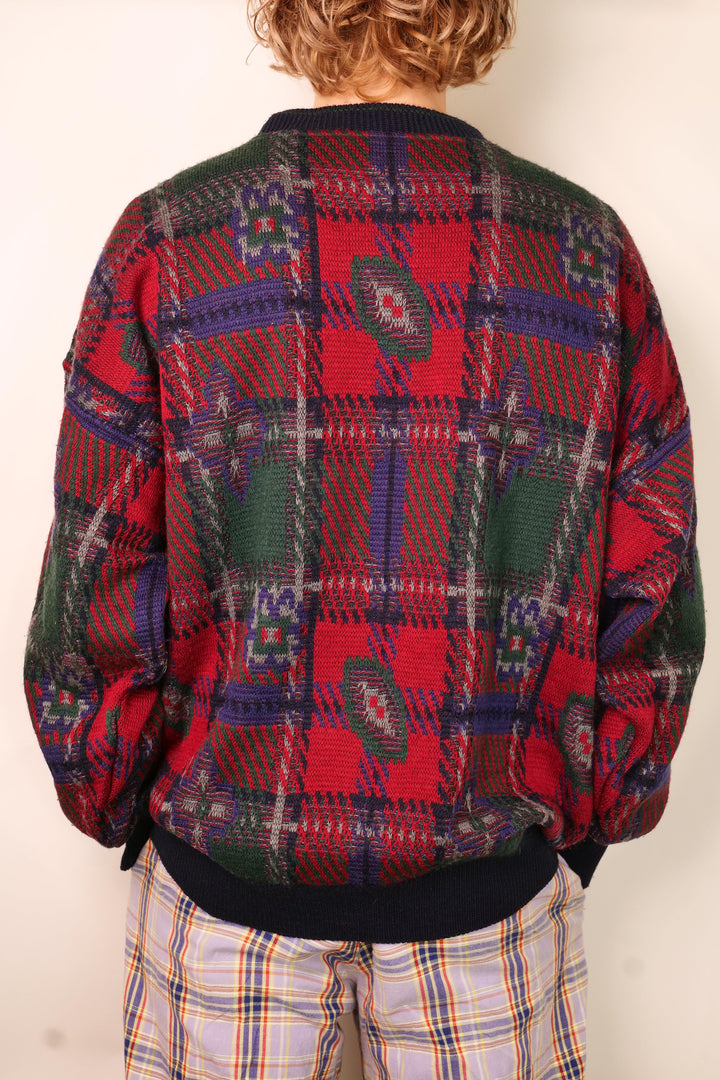 CARLO COLUCCI Vintage Strickpullover