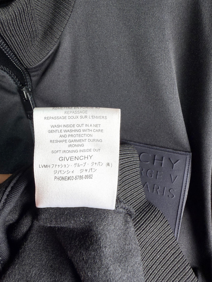 Givenchy Trainingsjacke Pflegeanleitung und Logo-Prägung